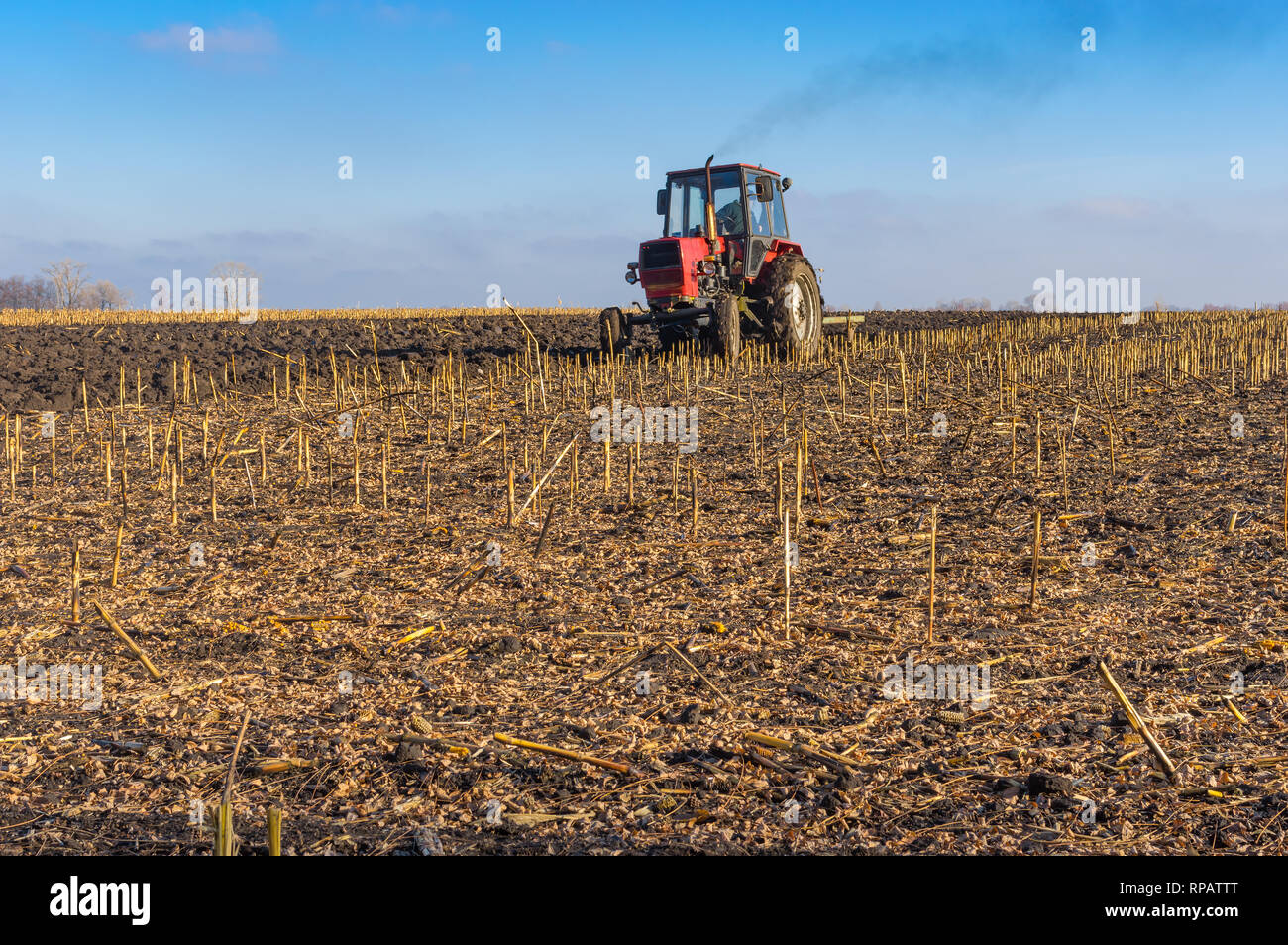 Ukraine agriculture tractor hi-res stock photography and images - Alamy