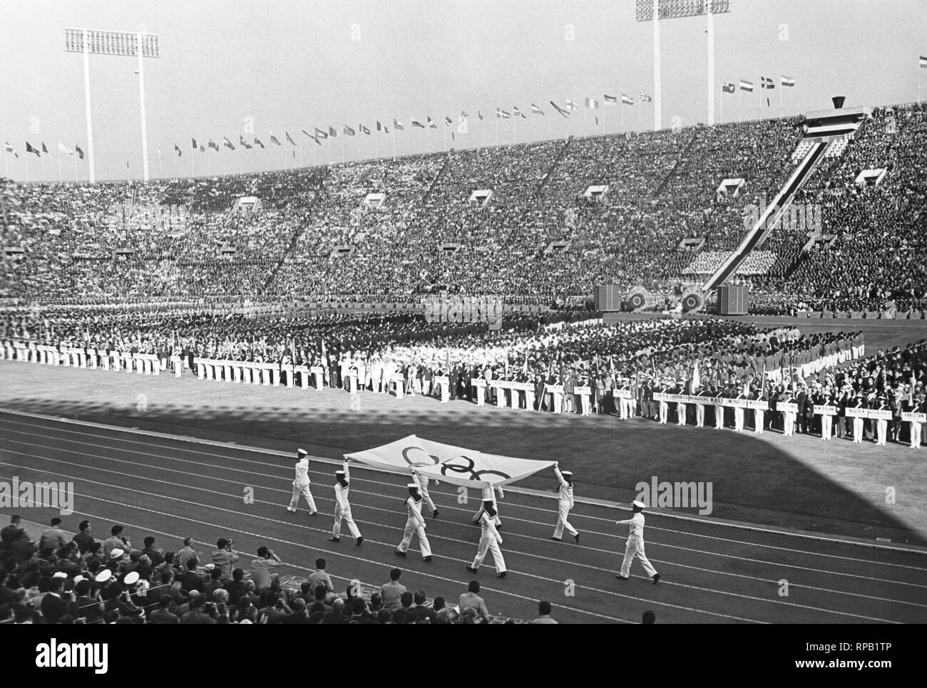 1964 summer olympics, tokyo Stock Photo