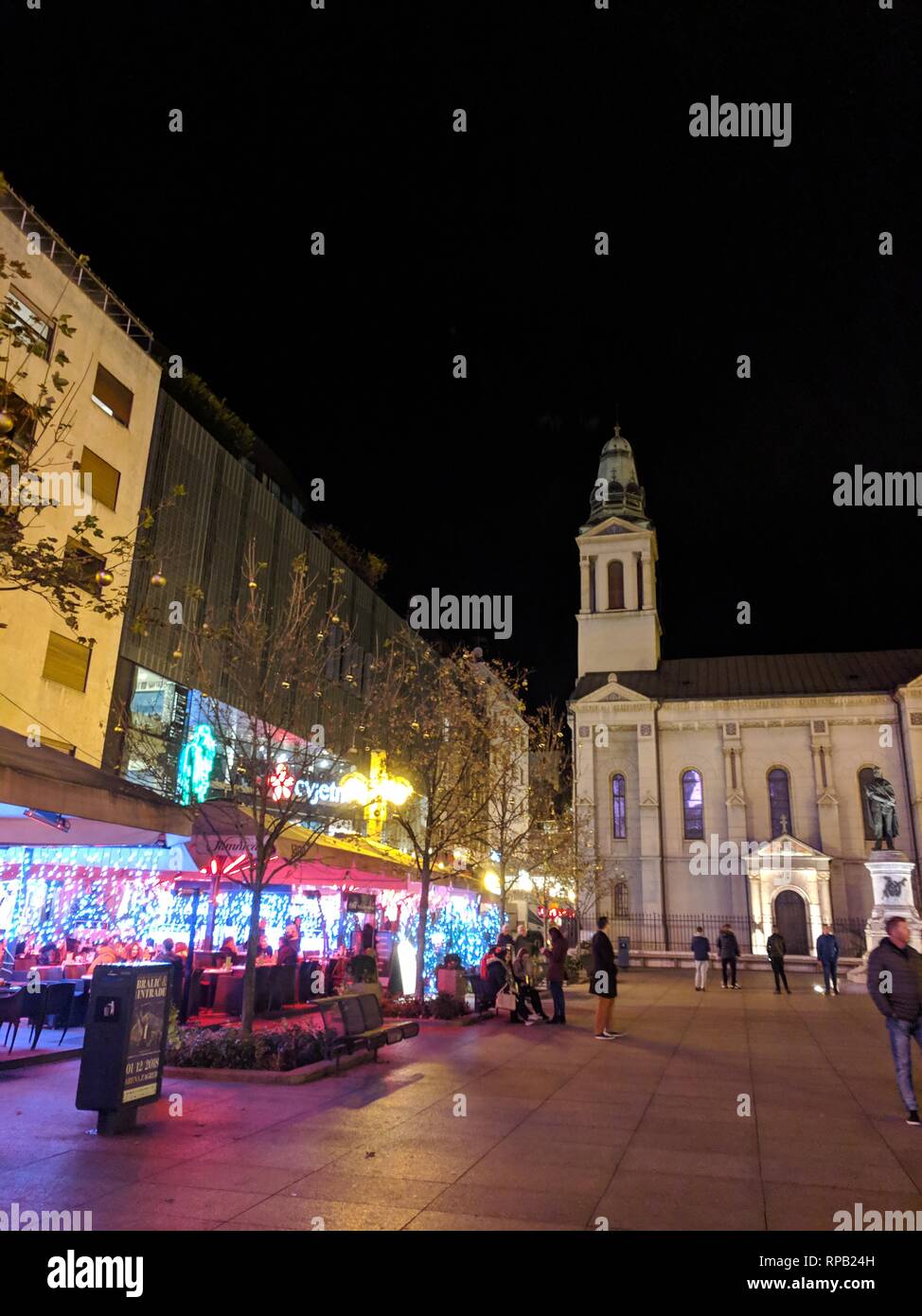 City Living - Zagreb, Croatia Stock Photo