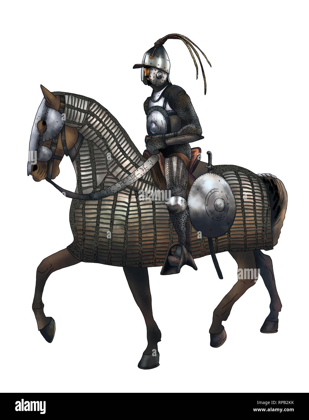 Mongol warrior battle uniform hi-res stock photography and images - Alamy