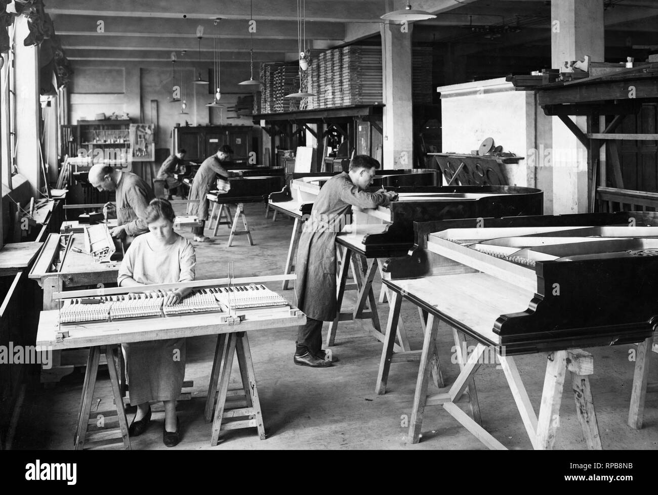 industry, 1920-1930 Stock Photo