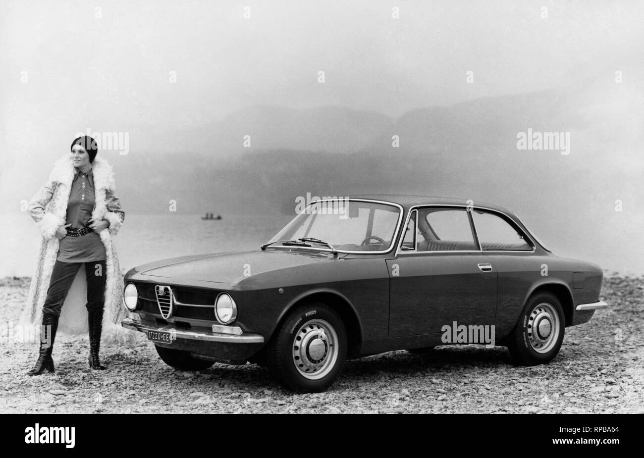 alfa romeo gt 1300 junior, 1970 Stock Photo