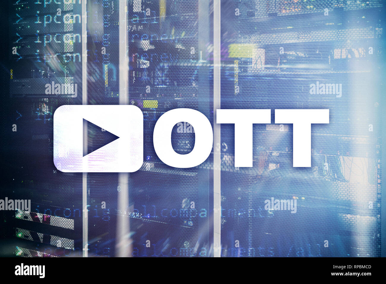 OTT, IPTV, video streaming over the internet Stock Photo - Alamy