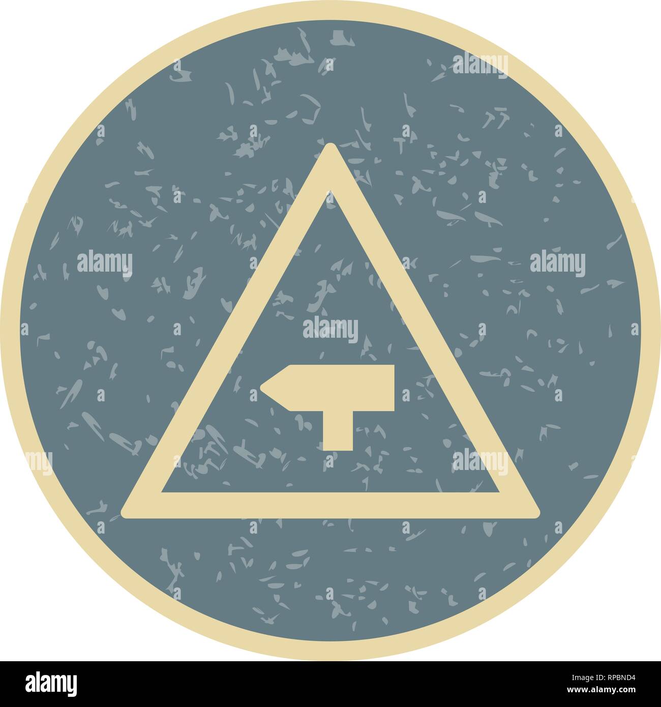 Vector Major cross road Road Sign Icon Stock Vector Image & Art - Alamy