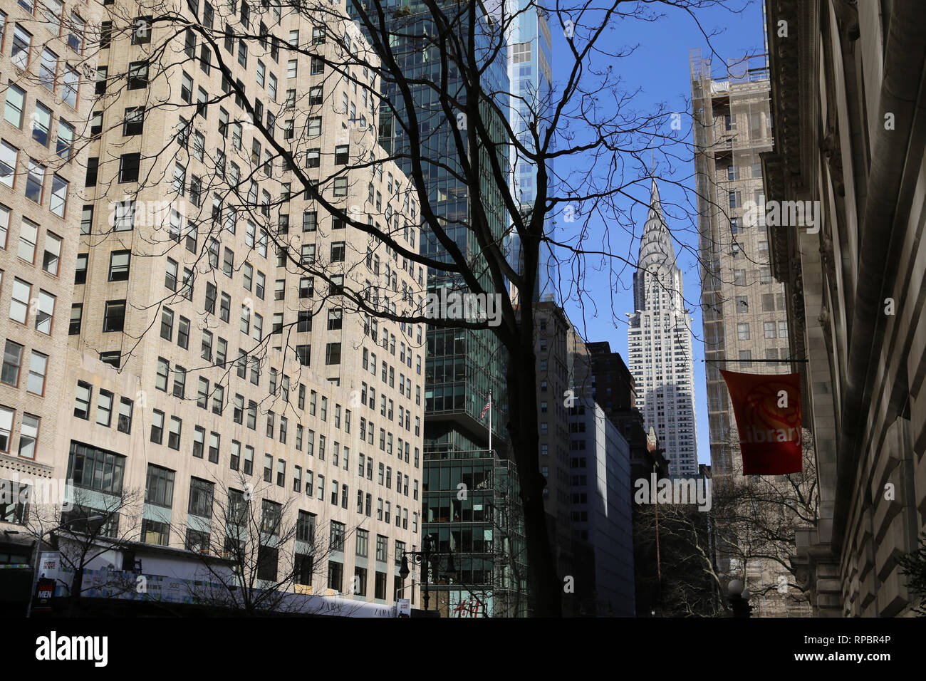 Usa. Ny City. Chrysler Building. Art Deco. Midtown Manhattan. Architec, Willian Van Alen (1883-1954). Stock Photo