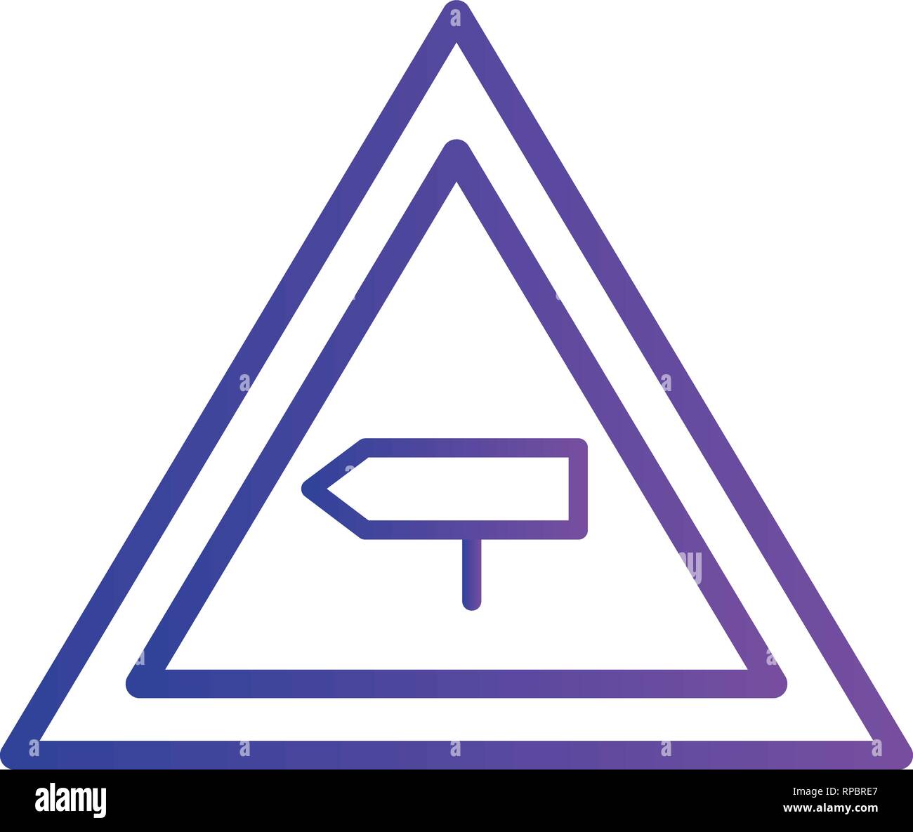 Vector Major cross road Road Sign Icon Stock Vector Image & Art - Alamy