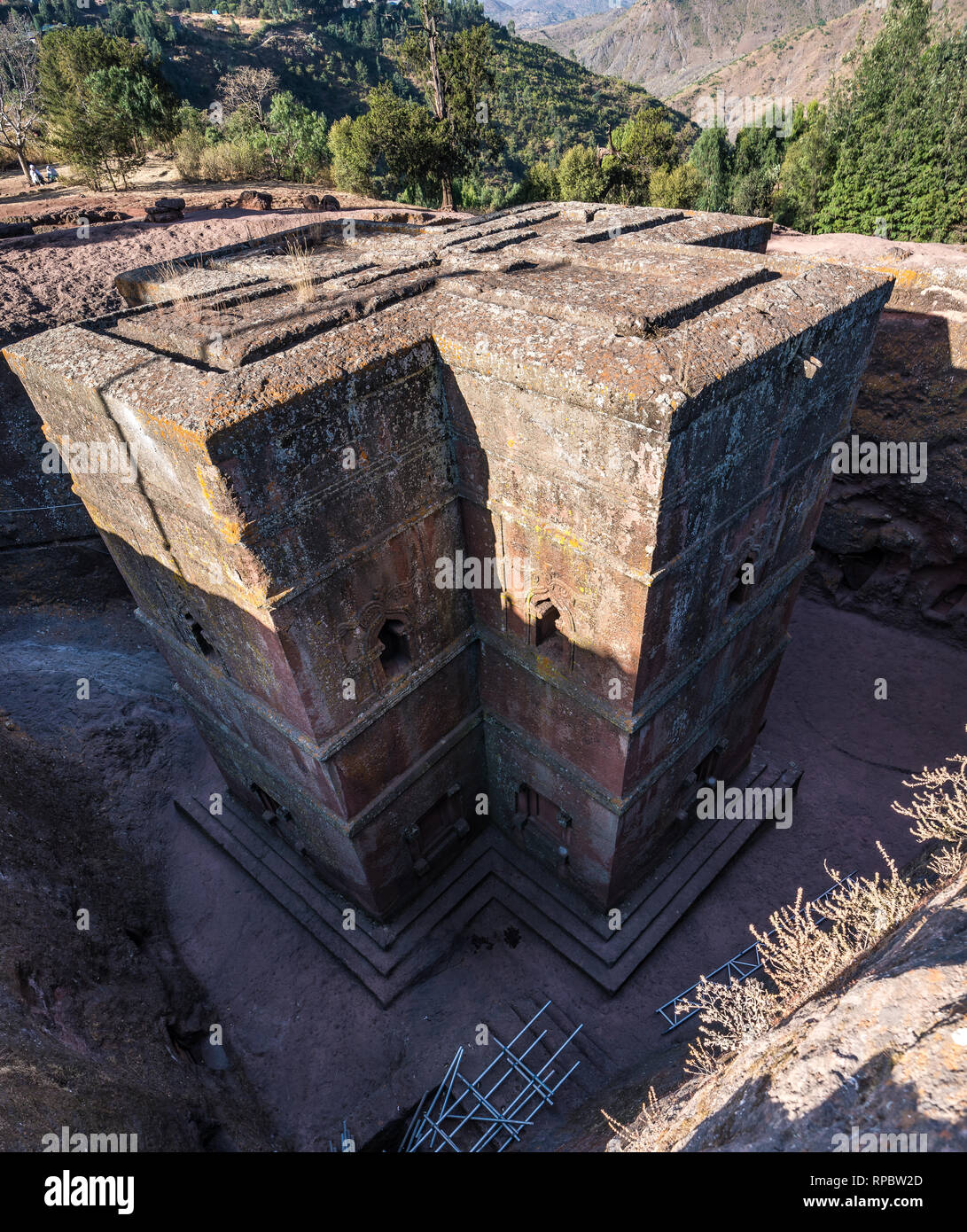 Famous RockHewn Church of Saint Bete