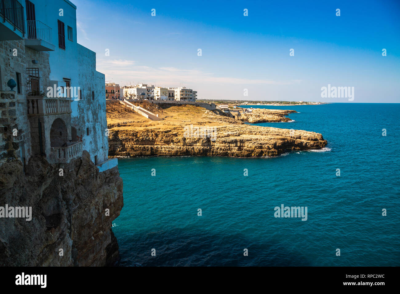 Panorama polignano mare in hi-res stock photography and images - Alamy