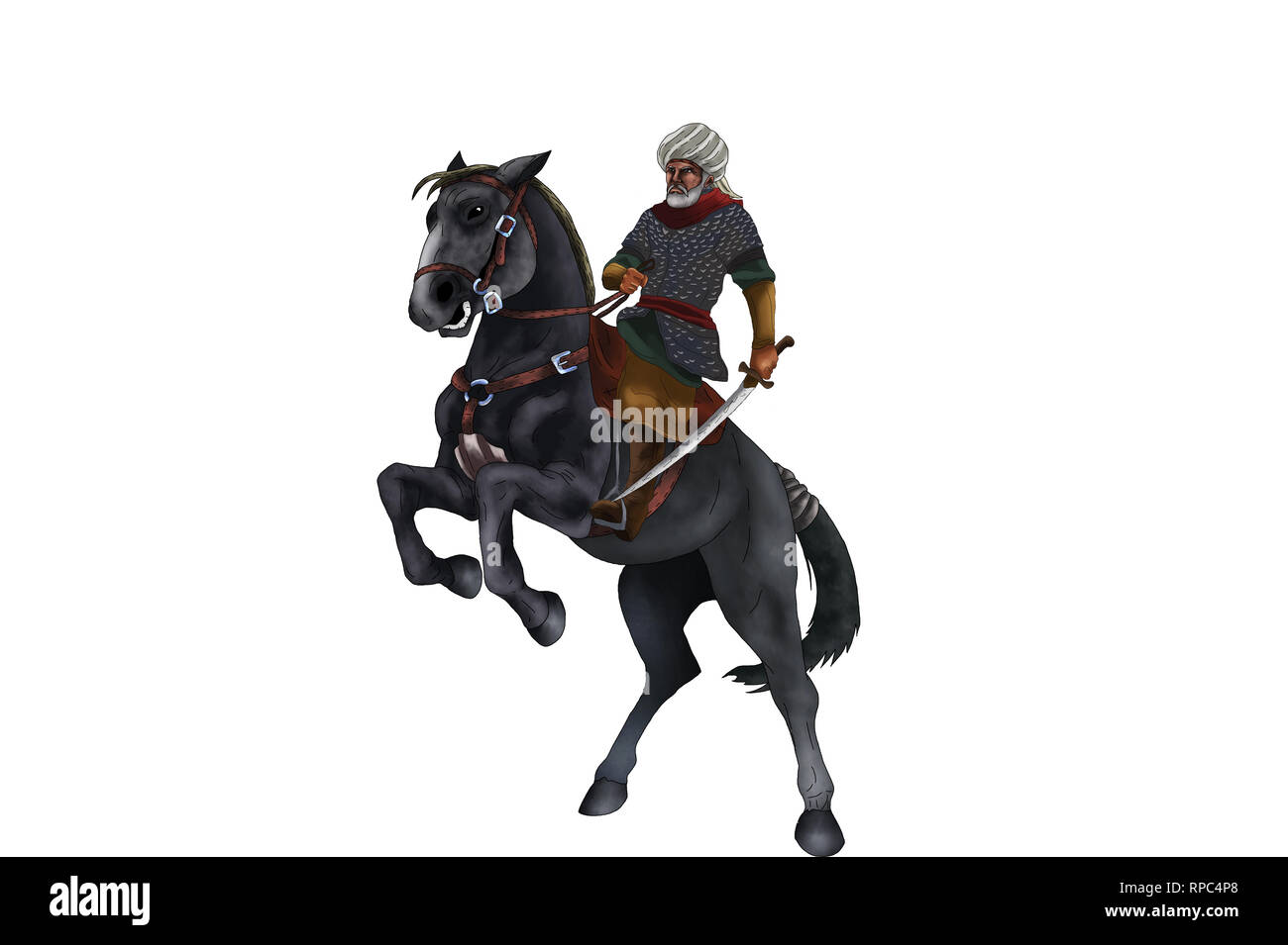 Mongol warrior battle uniform hi-res stock photography and images - Alamy