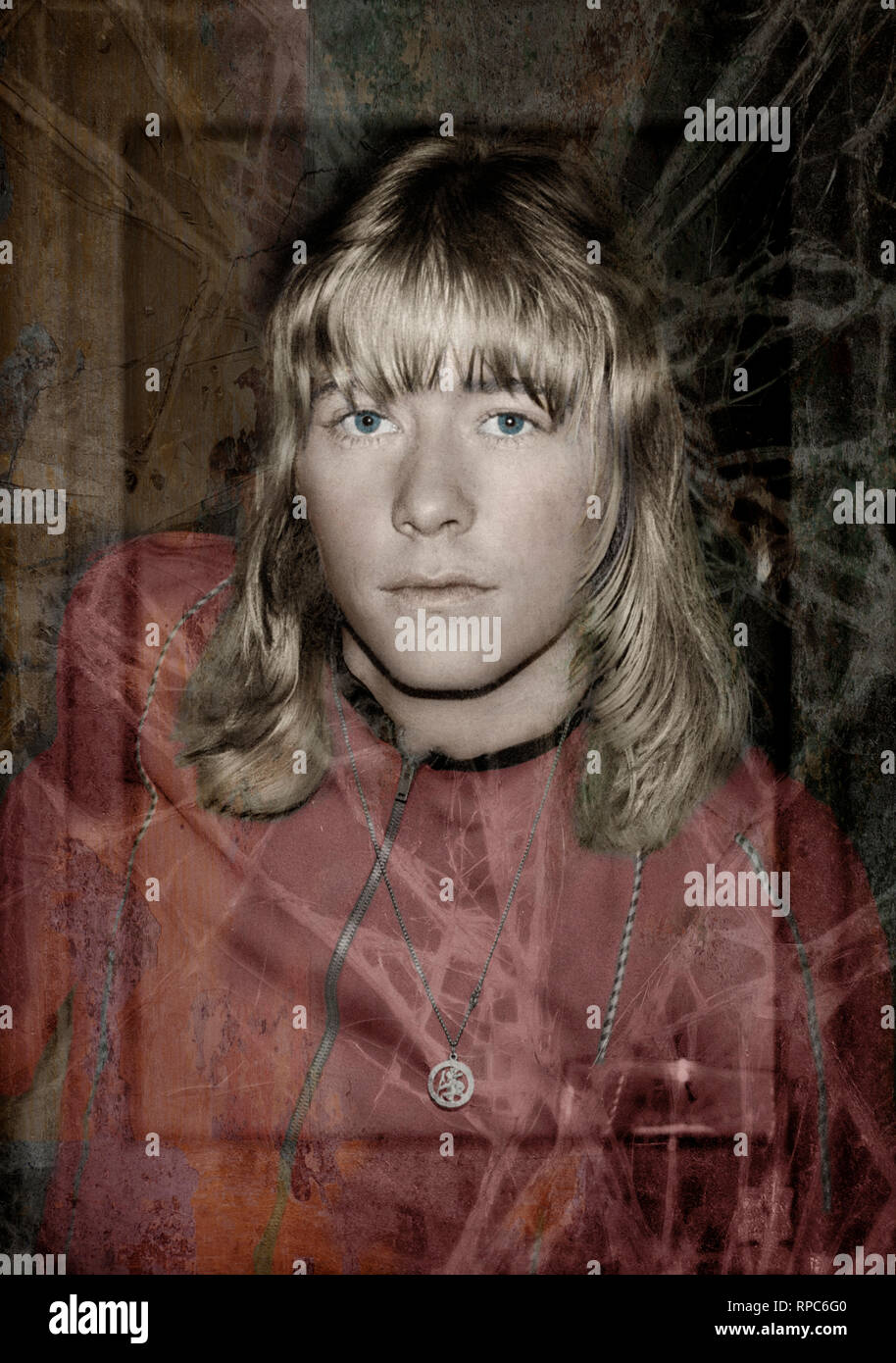 Brian Connolly, lead singer in The Sweet Stock Photo