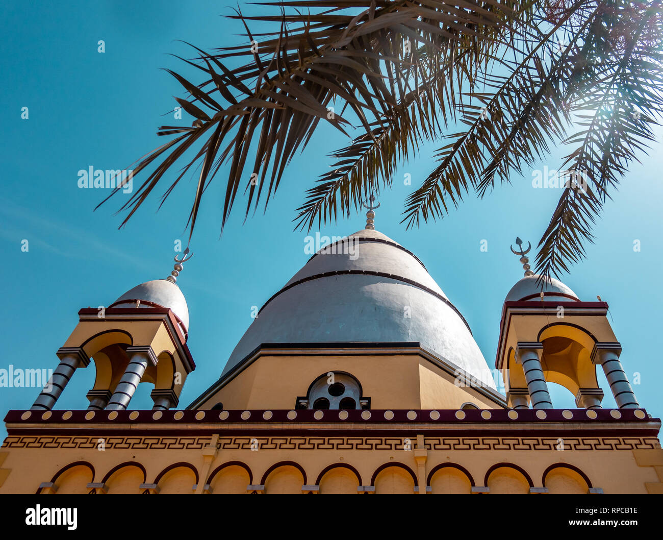 Khartoum, Sudan, February 5. 2019 House of the Caliph, mausoleum in