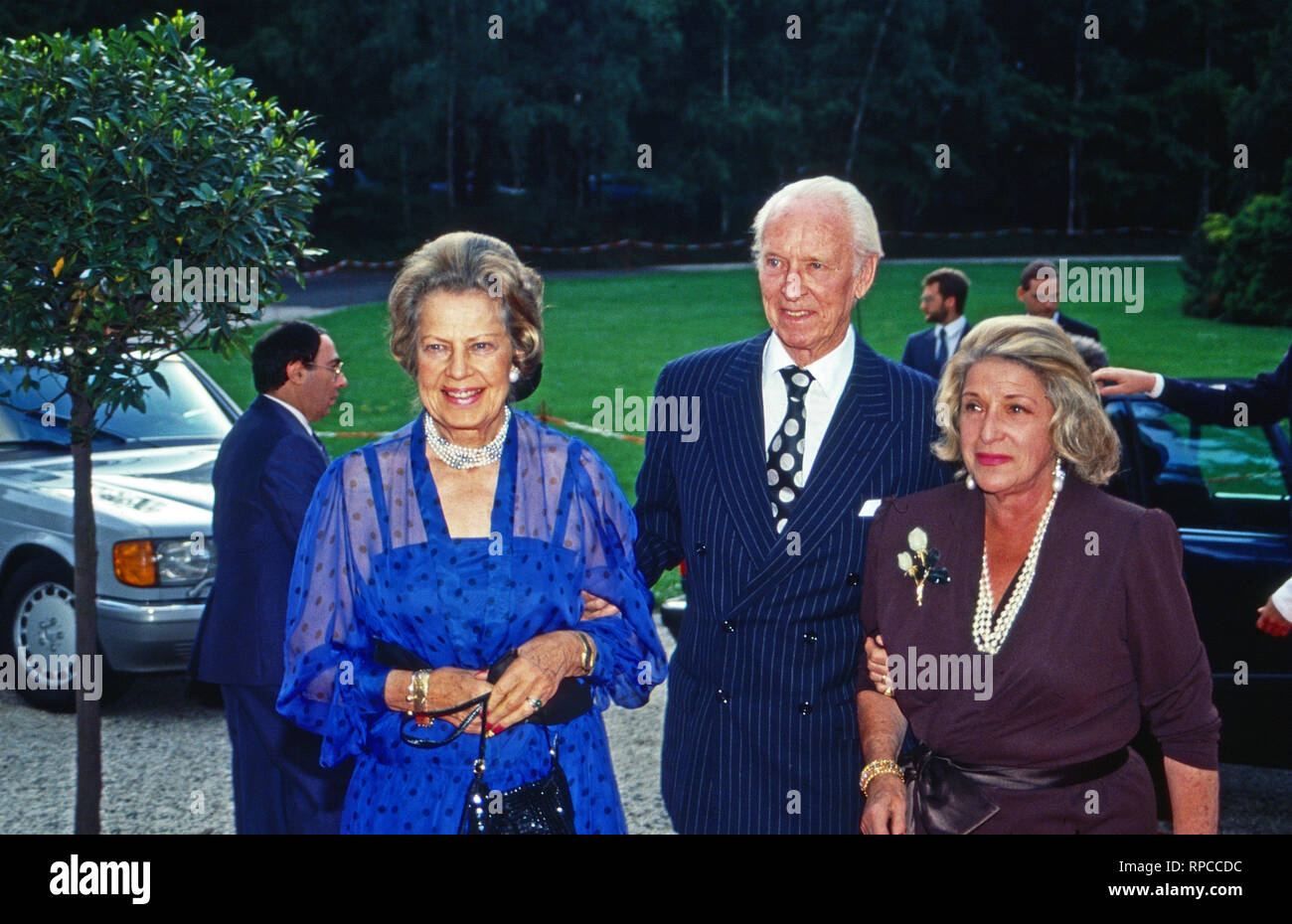 Paul Alfons Fürst von Metternich-Winneberg und Gemahlin Tatiana ...