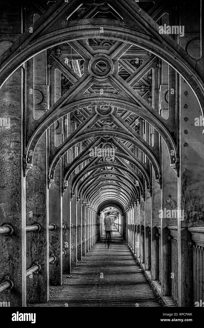 City architecture newcastle upon Black and White Stock Photos & Images ...