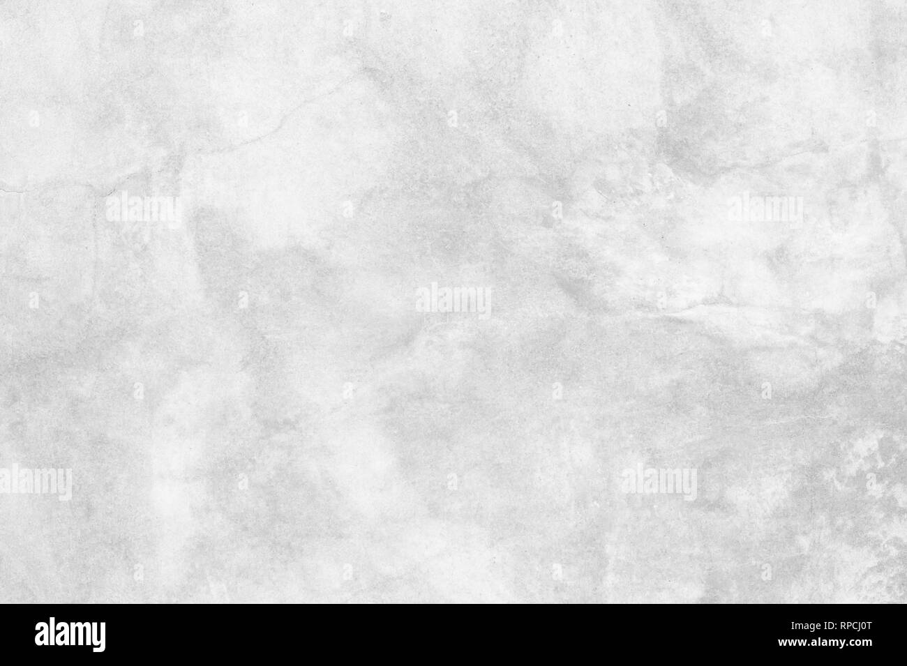 White concrete wall for interiors or outdoor exposed surface polished concrete. Cement have sand and stone of tone vintage, natural patterns old antiq Stock Photo