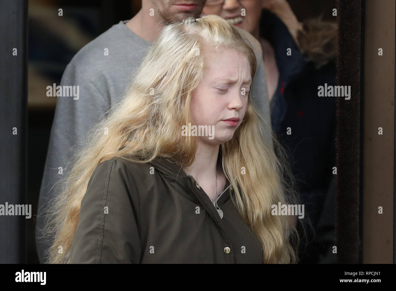 Georgina Lochrane at the High Court in Glasgow, where a teenager is on ...