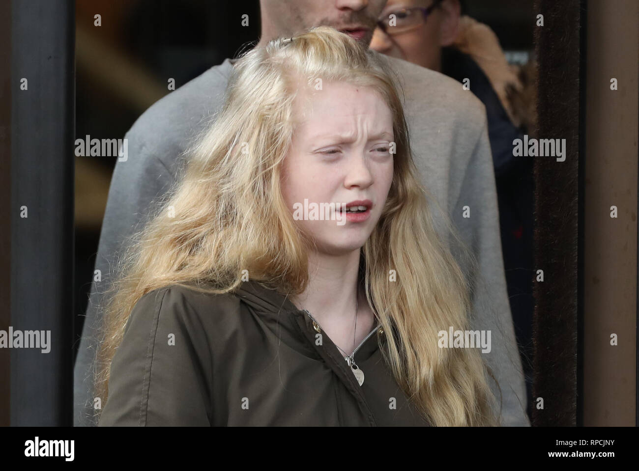 Georgina Lochrane at the High Court in Glasgow, where a teenager is on ...