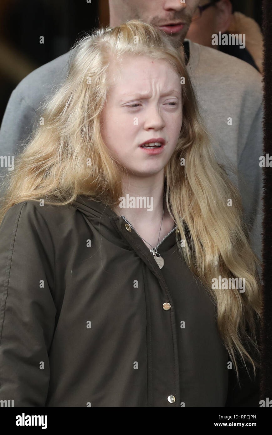 Georgina Lochrane at the High Court in Glasgow, where a teenager is on ...