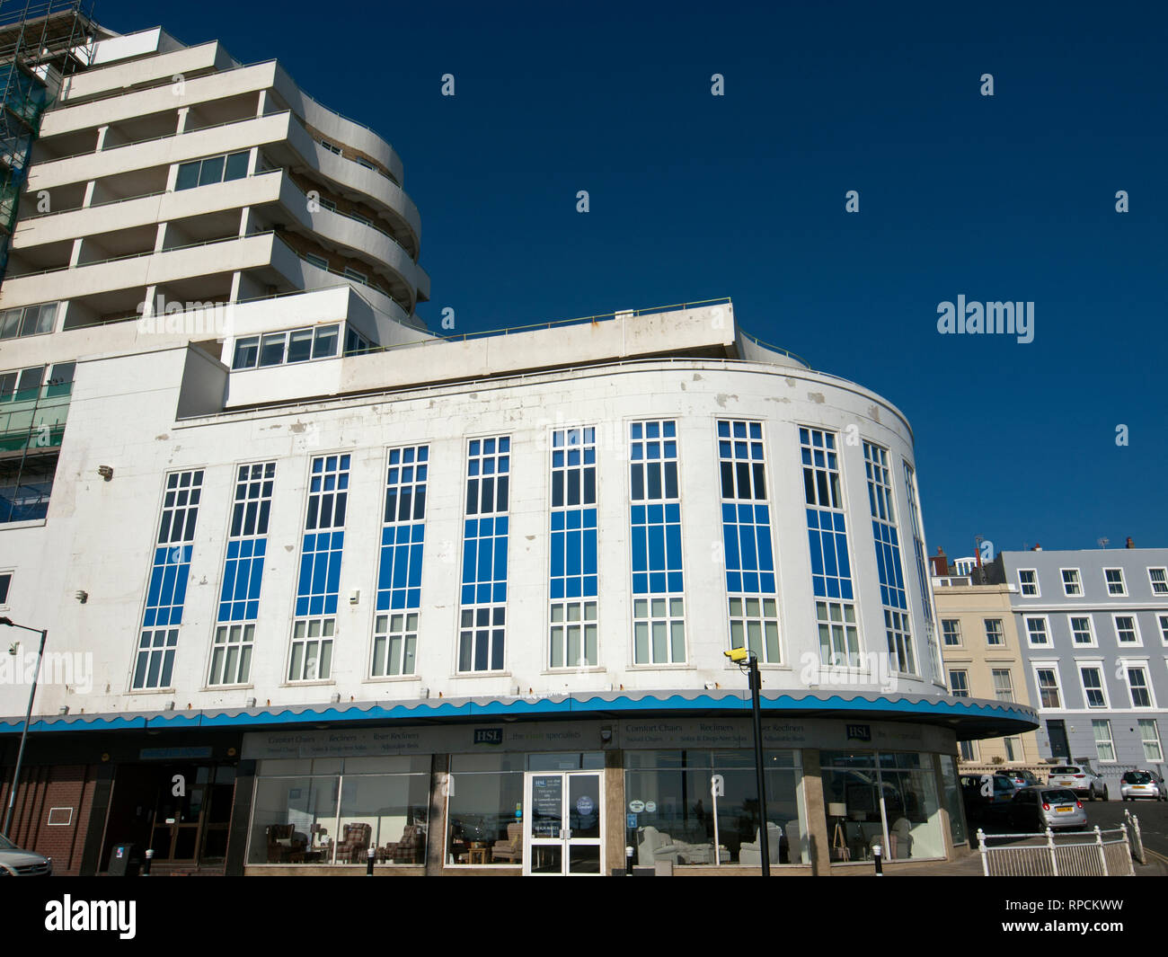 Marine Court, St LeonardsonSea Stock Photo Alamy