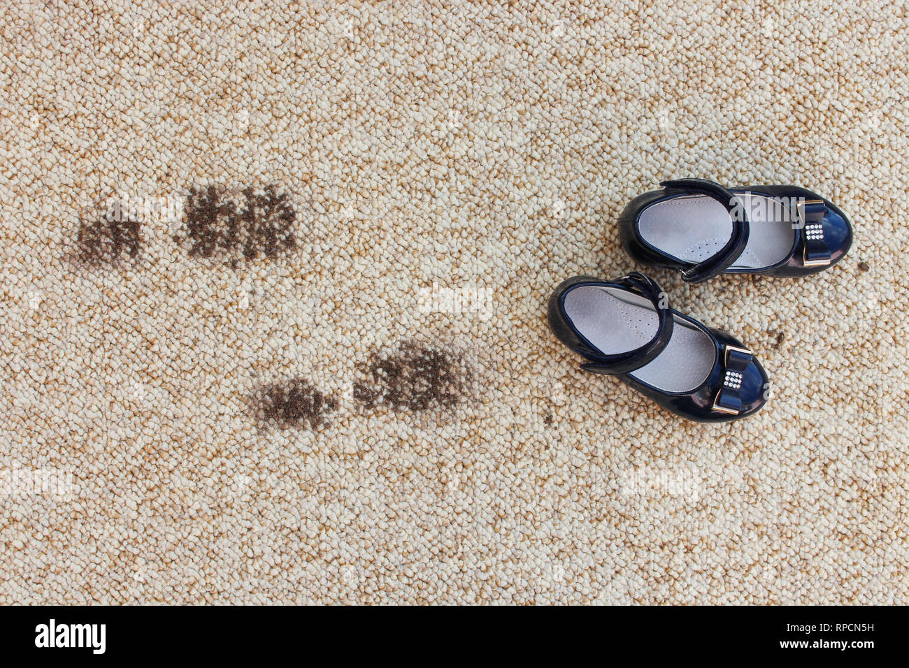 Muddy shoes child hires stock photography and images Alamy