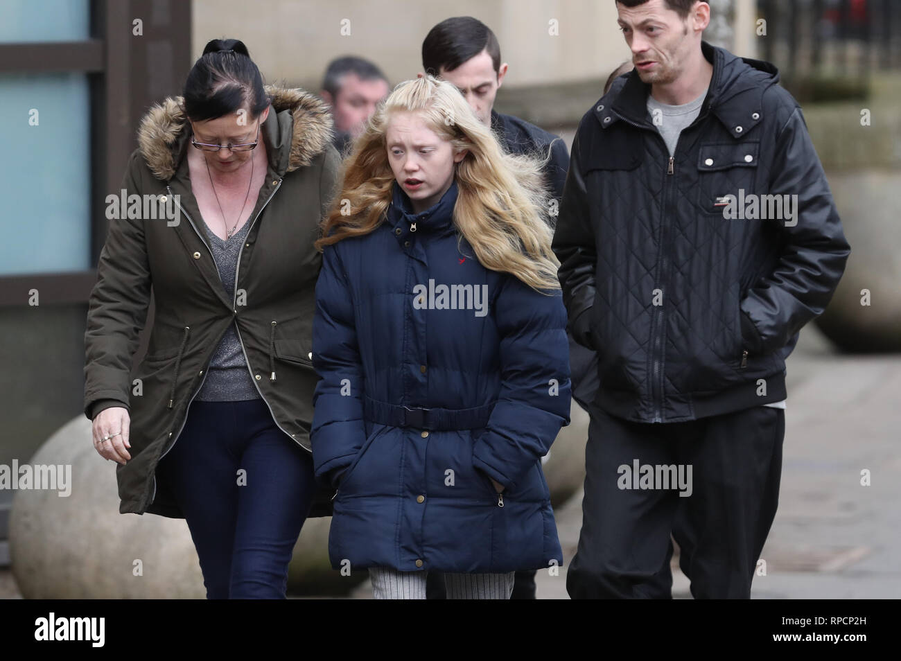 Georgina Lochrane at the High Court in Glasgow, where a teenager is on ...