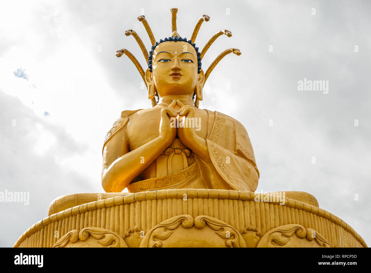 statue of buddha in Mongolian temple, Bornuur, Mongolia Stock Photo Alamy