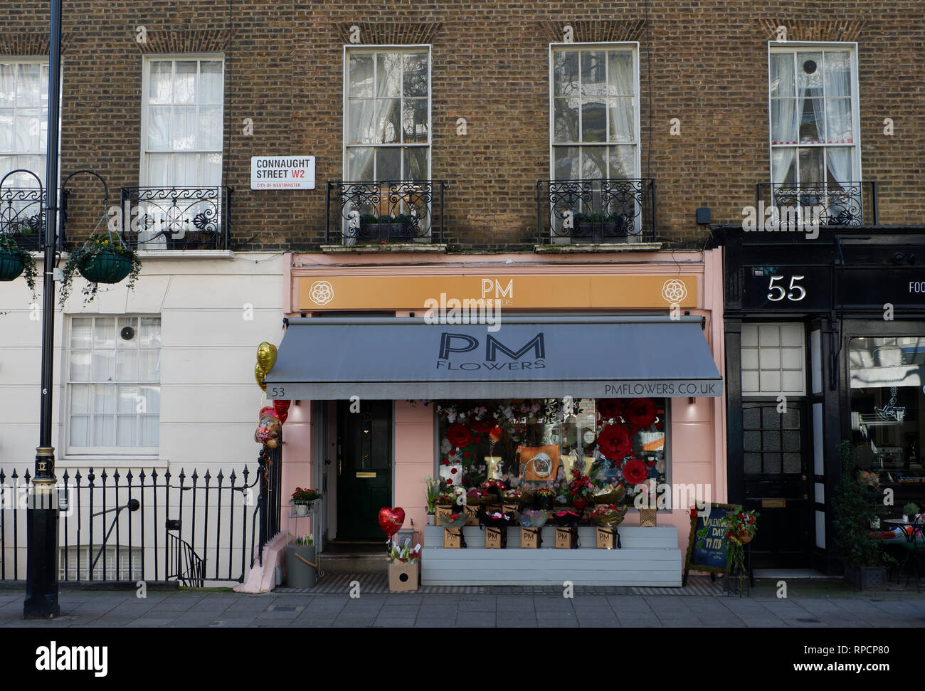 Connaught Village, London Stock Photo Alamy