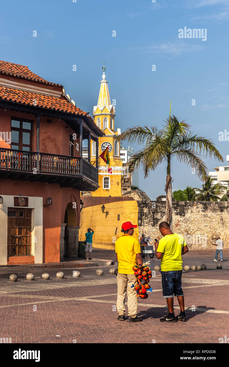 Cartagena de Indias, Colombia. Stock Photo