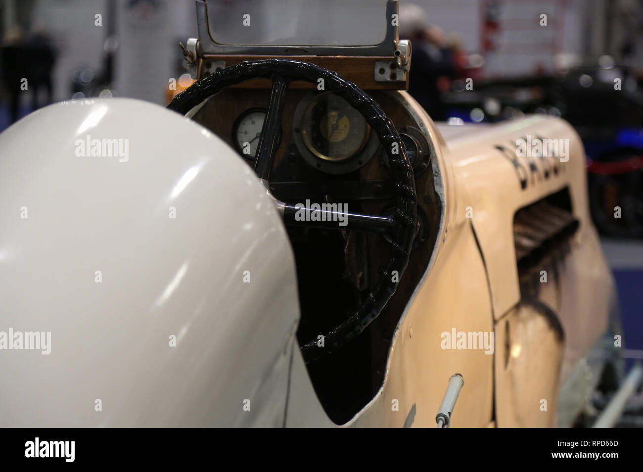 The BABS Land Speed Record Car at the London Classic Car Show 2019 ...