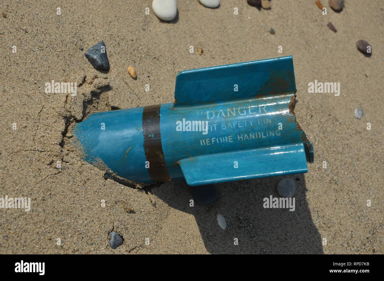 unexploded bombs, Air attack on civilian target Stock Photo Alamy