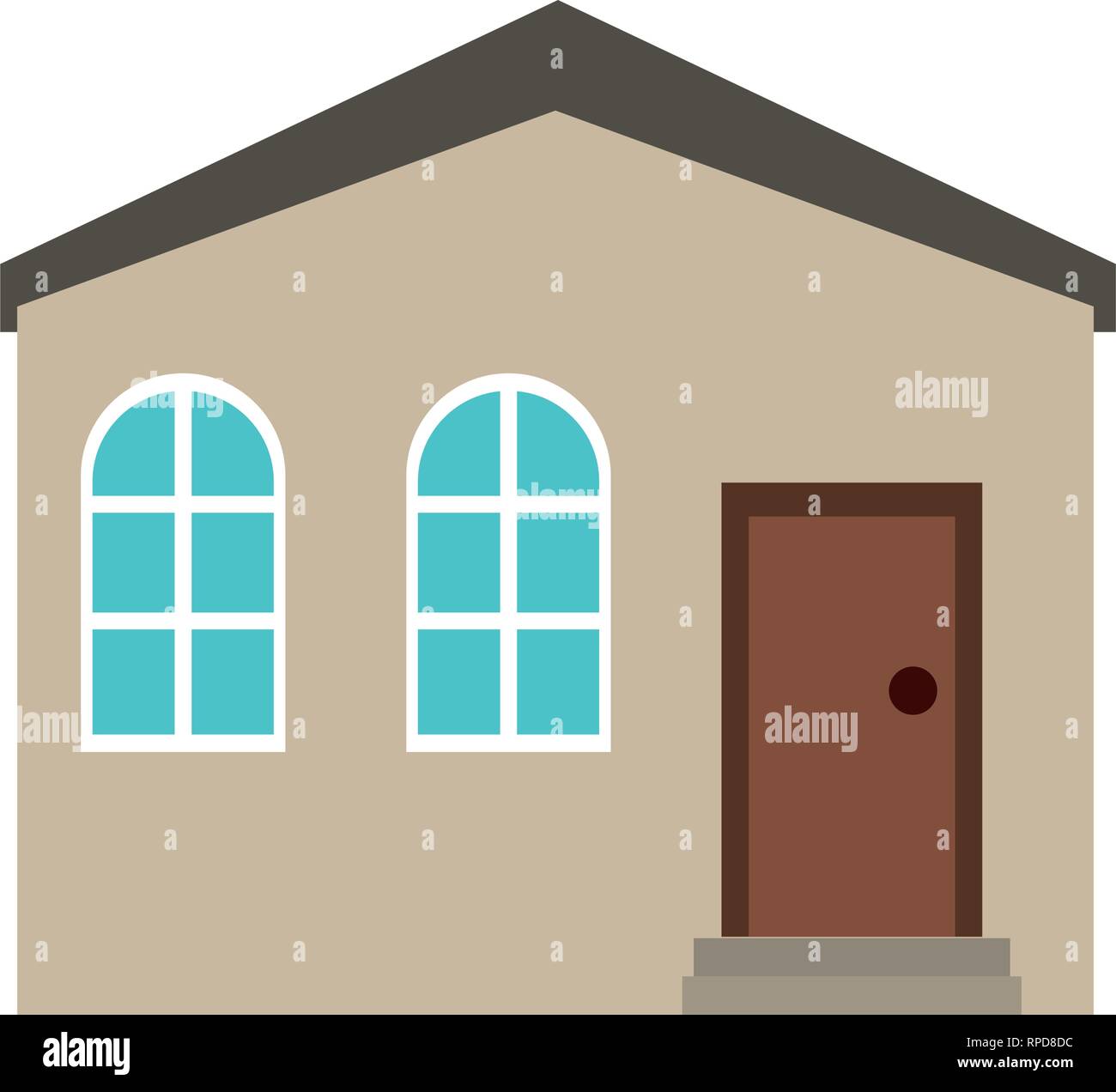 Real estate house building Stock Vector Image & Art - Alamy