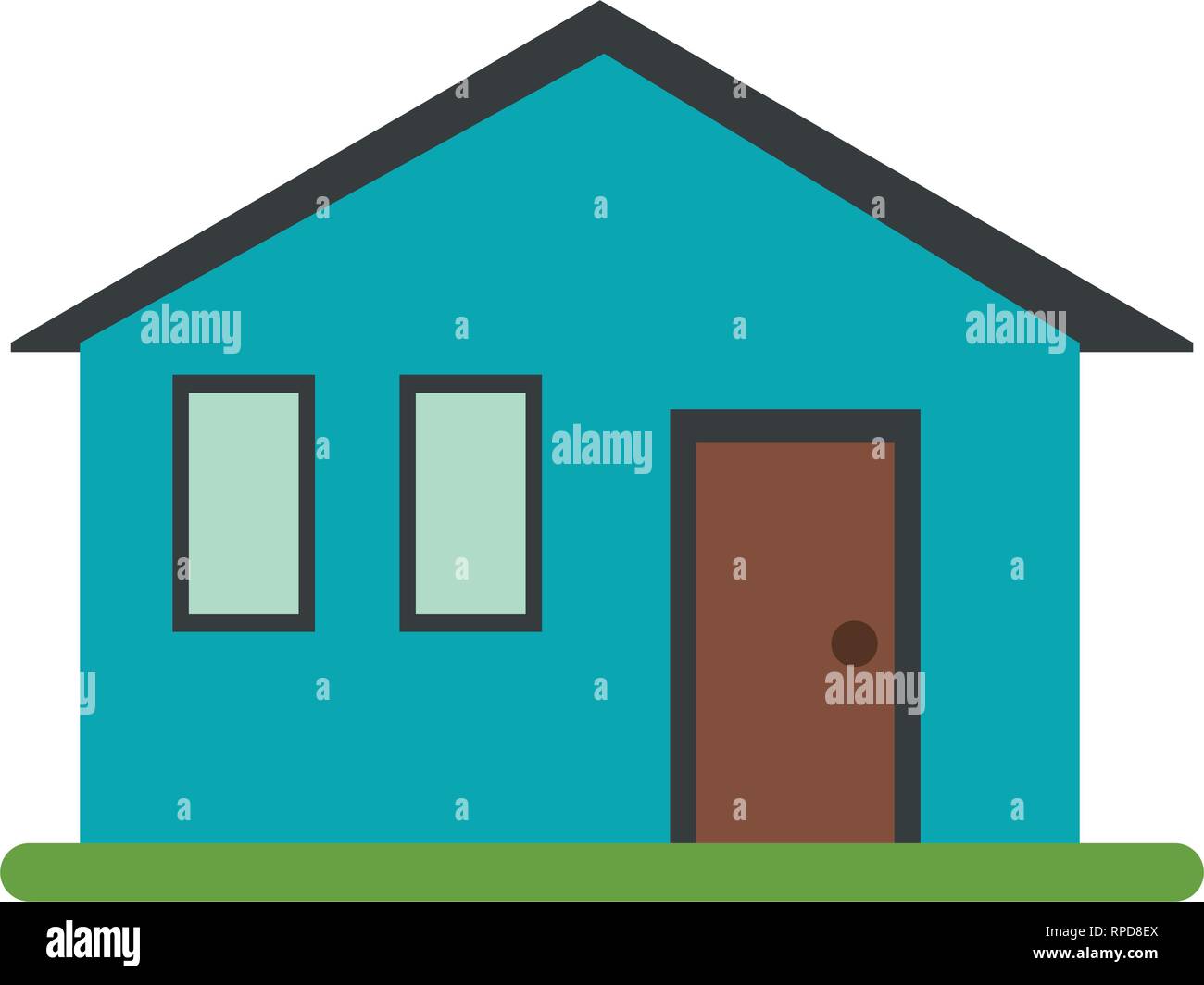 Real estate house building Stock Vector Image & Art - Alamy