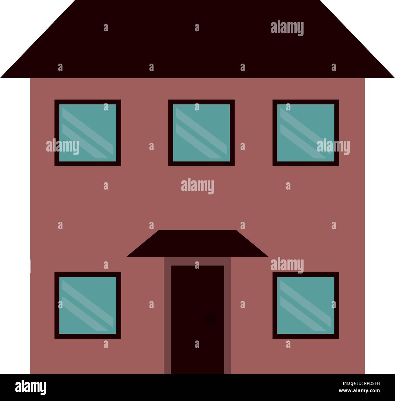 Real estate house building Stock Vector Image & Art - Alamy