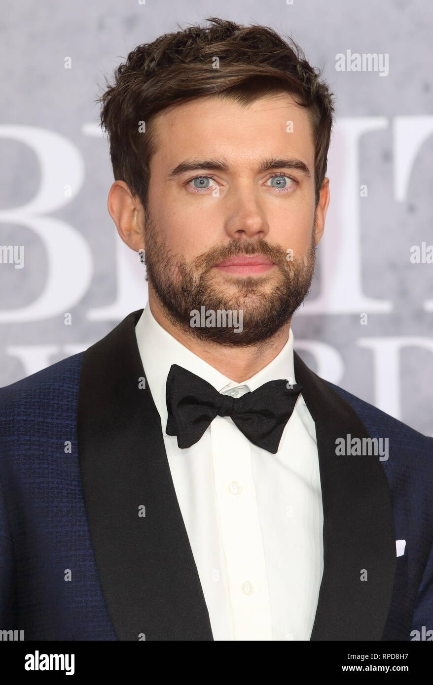 Jack Whitehall seen on the red carpet during The BRIT Awards 2019 at