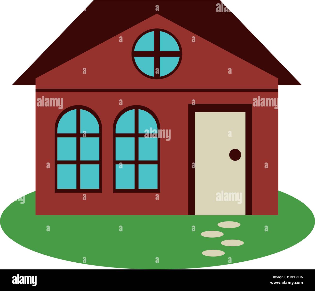 Real estate house building Stock Vector Image & Art - Alamy