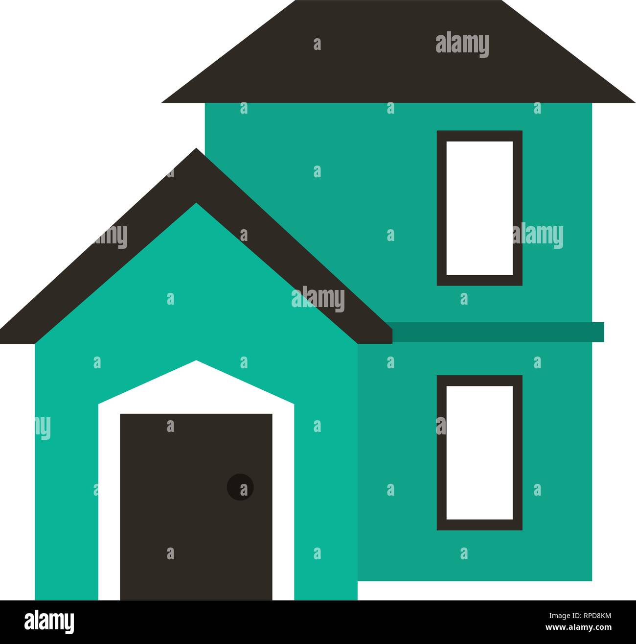 Real estate house building Stock Vector Image & Art - Alamy