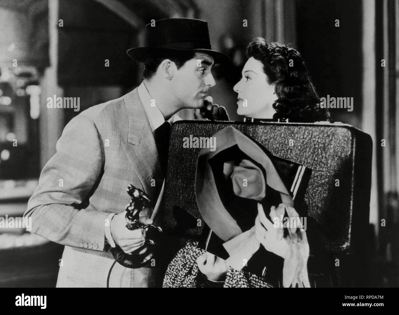 GRANT,RUSSELL, HIS GIRL FRIDAY, 1940 Stock Photo