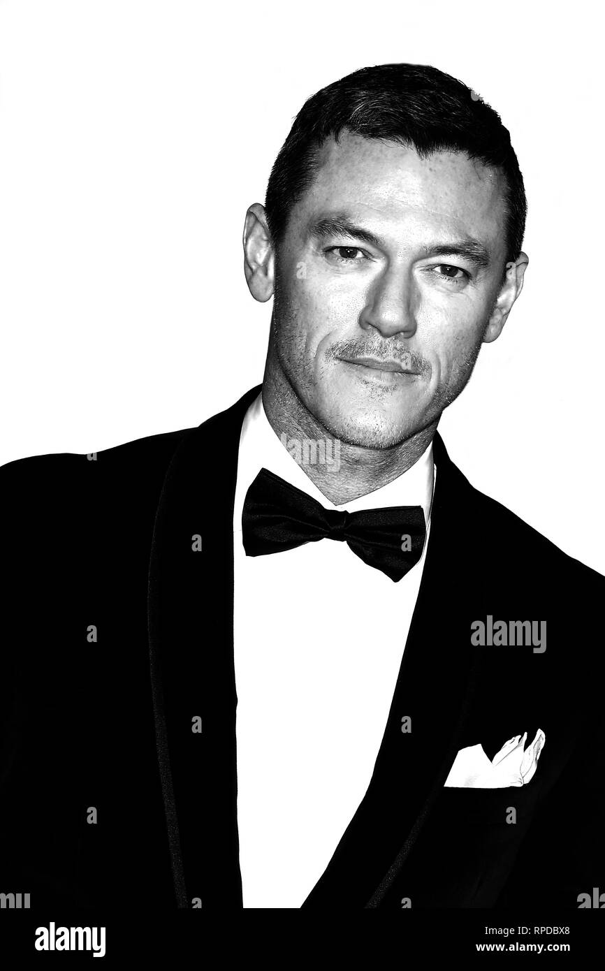 Welsh actor Luke Evans attends the EE British Academy Film Awards at The Royal Albert Hall in London.10th February 2019 © Paul Treadway Stock Photo