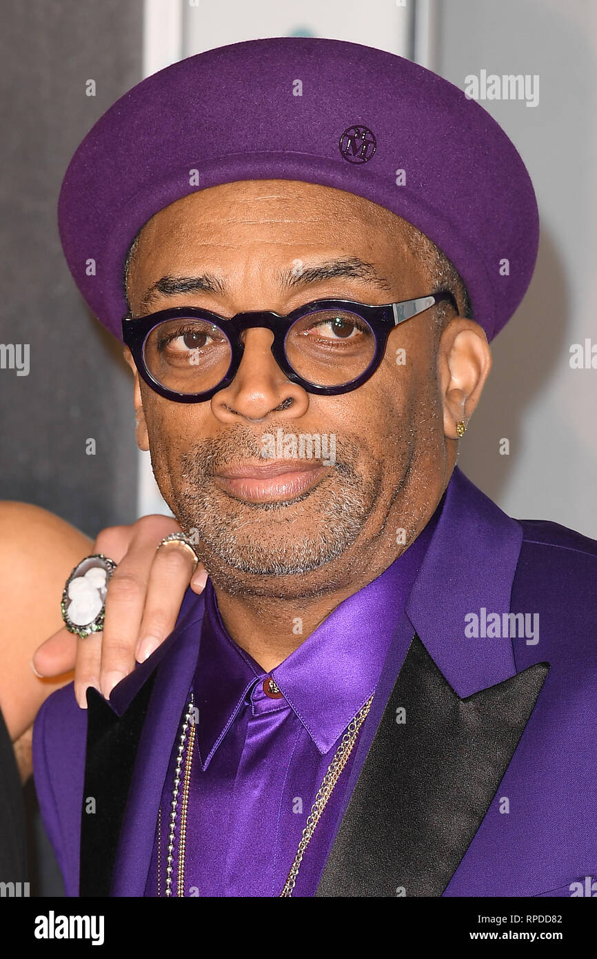 American film director Spike Lee attends the EE British Academy Film Awards at The Royal Albert Hall in London.10th February 2019 © Paul Treadway Stock Photo