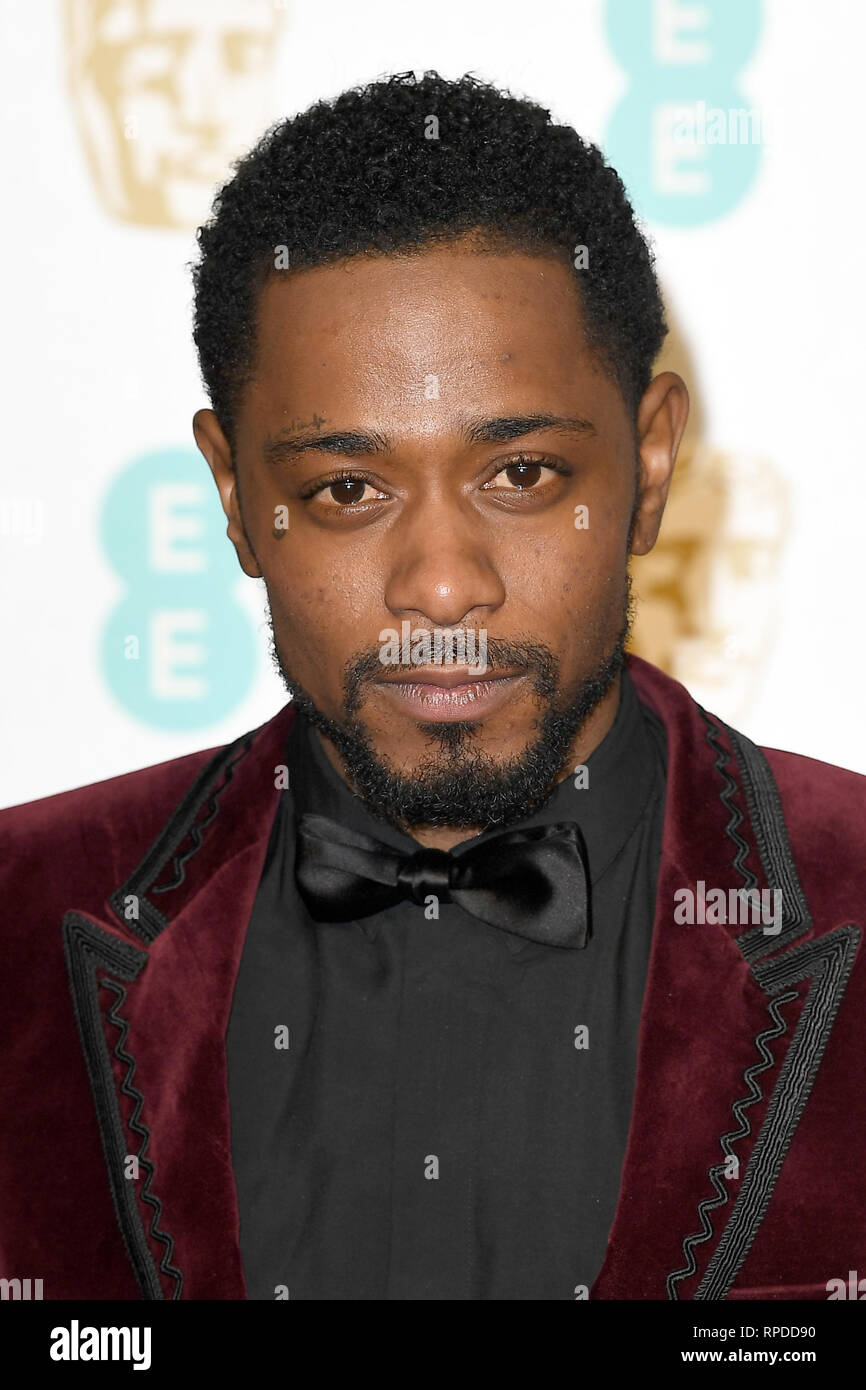 American actor Lakeith Stanfield attends the EE British Academy Film