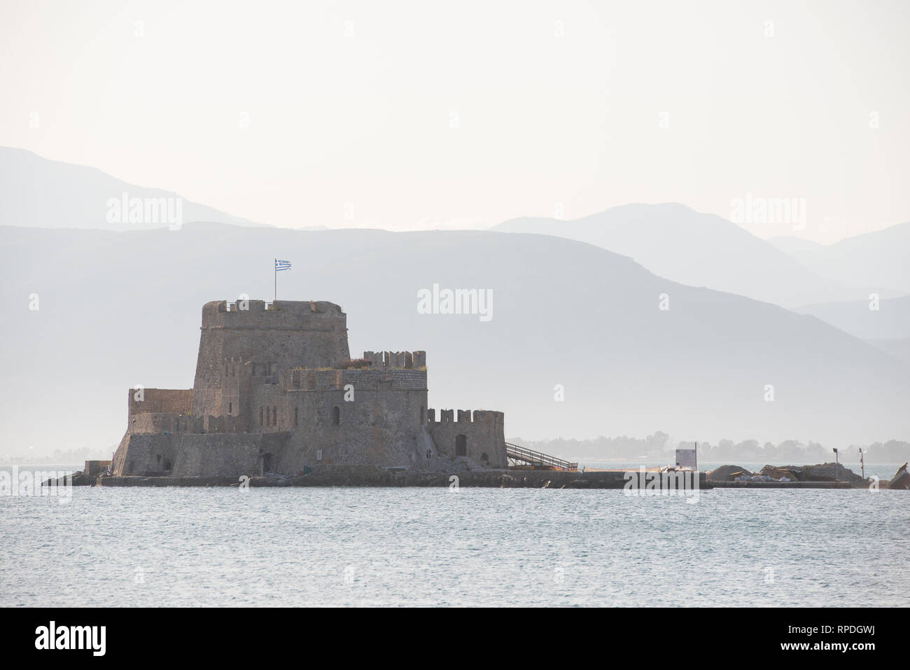 Bourtzi Castle, Nafplio, Greece Stock Photo