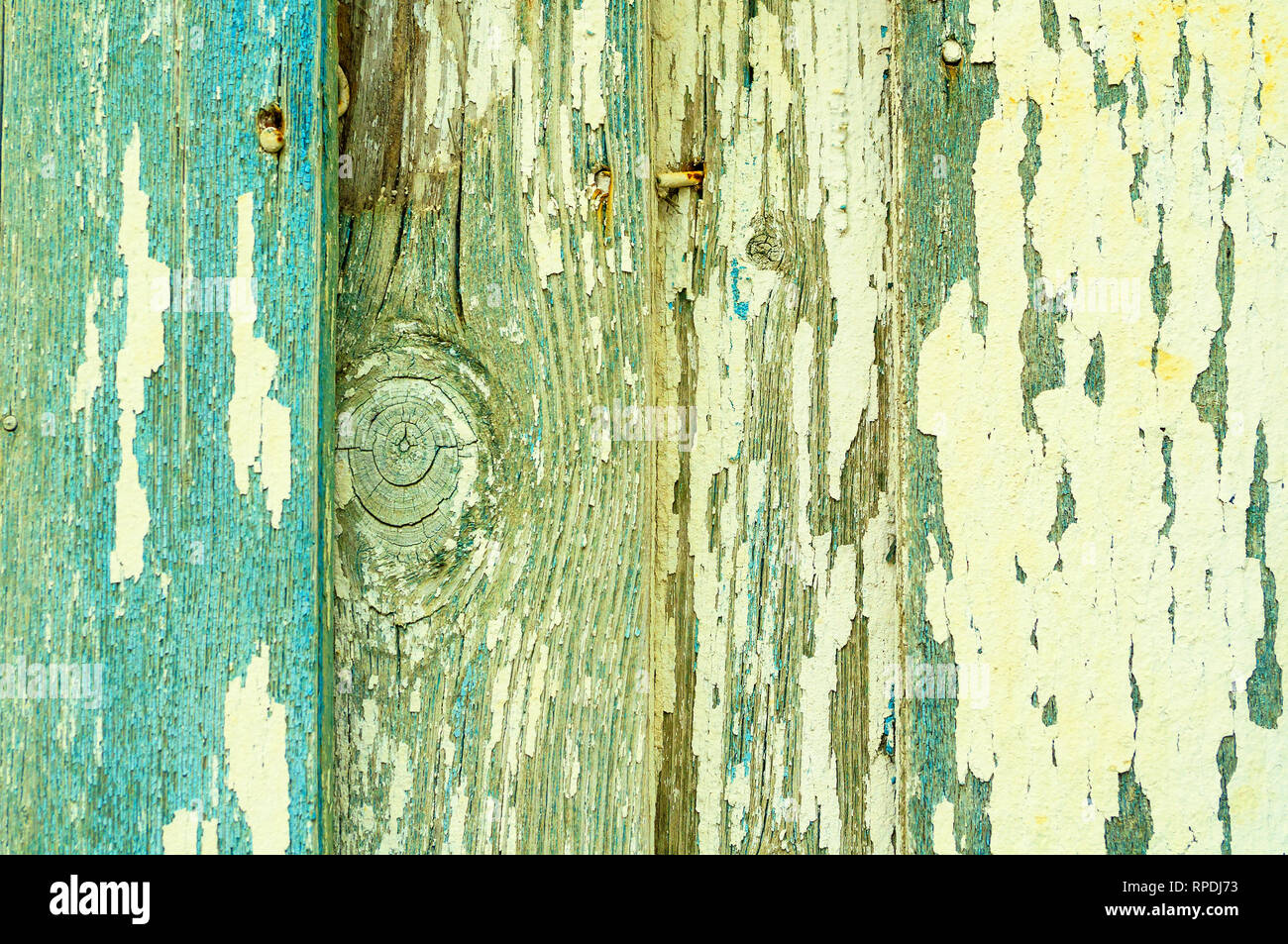 Texture wooden background of old wooden planks with peeling paint Stock ...