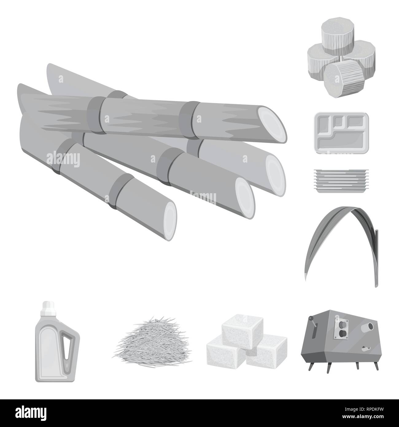 Sugarcane juice extraction machine Stock Vector Images Alamy