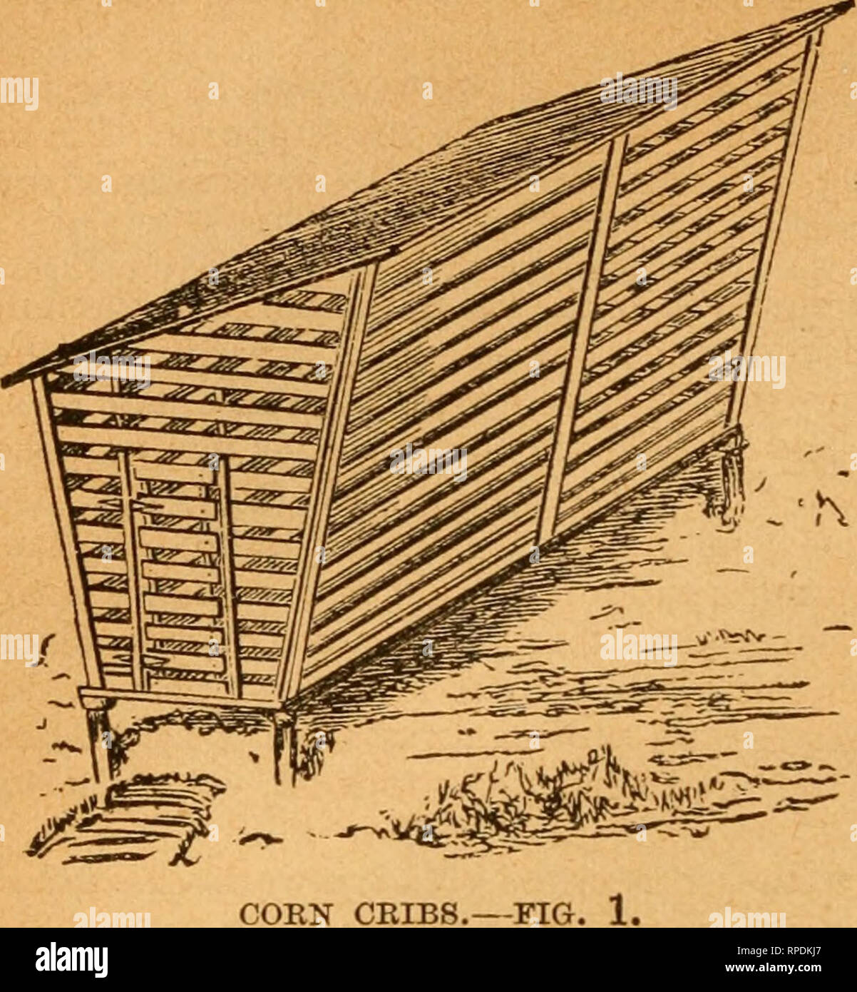 The American Farm And Stock Manual Agriculture Home Economics