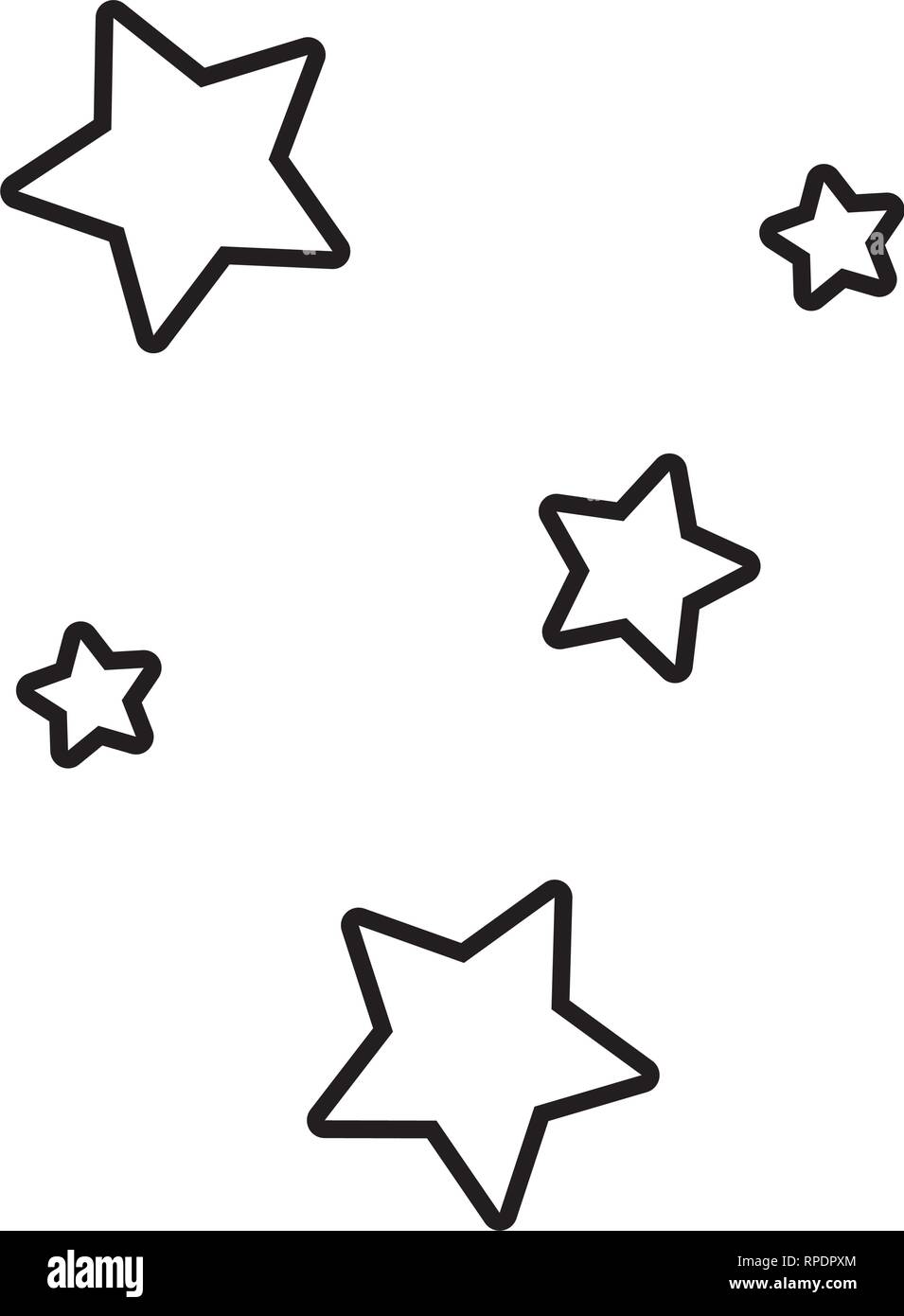 cute stars group icons Stock Vector Image & Art - Alamy