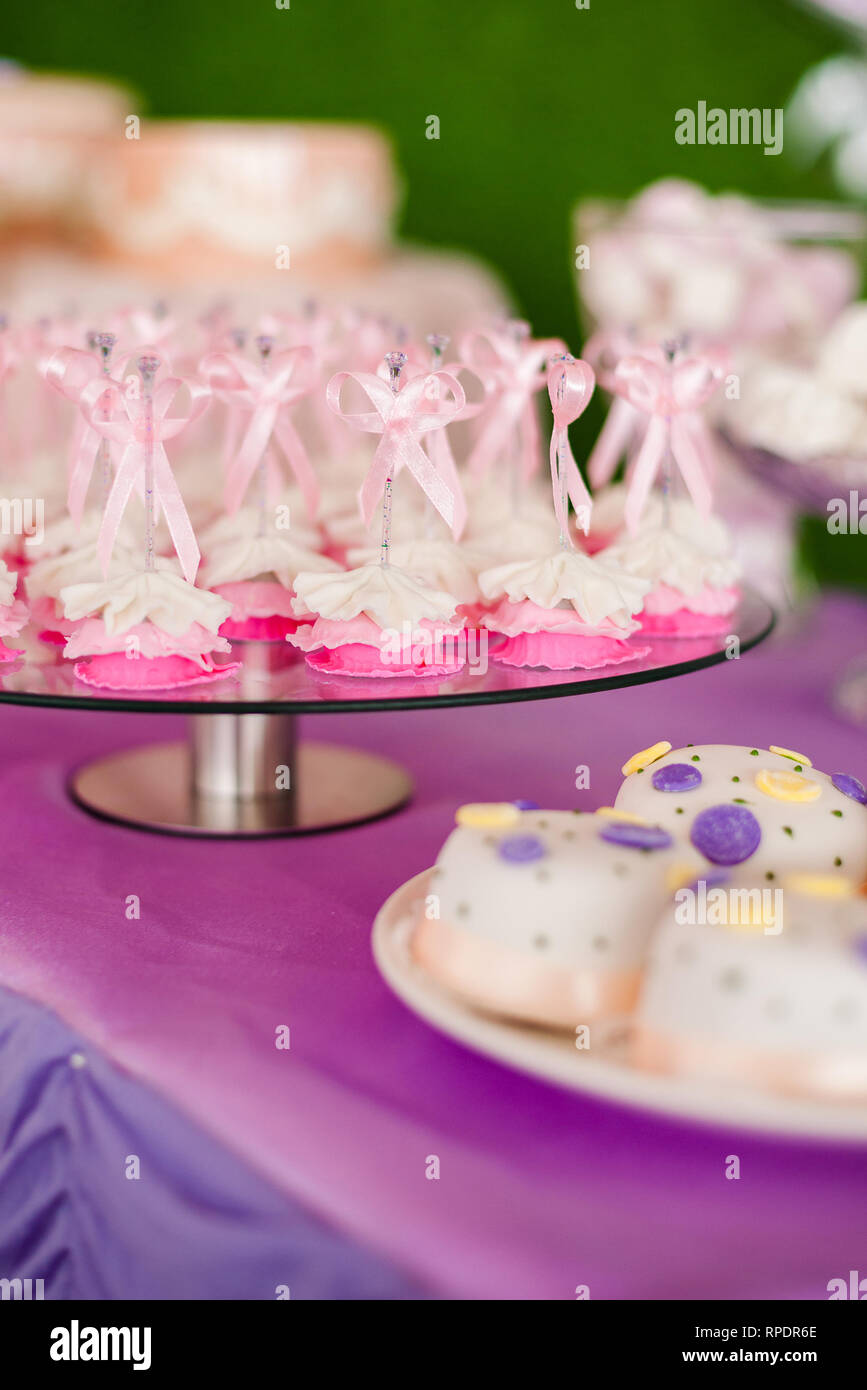 baby pink sweets