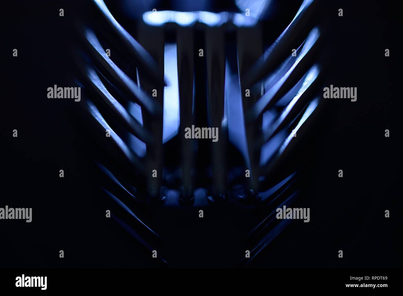 Blue forks hi-res stock photography and images - Alamy