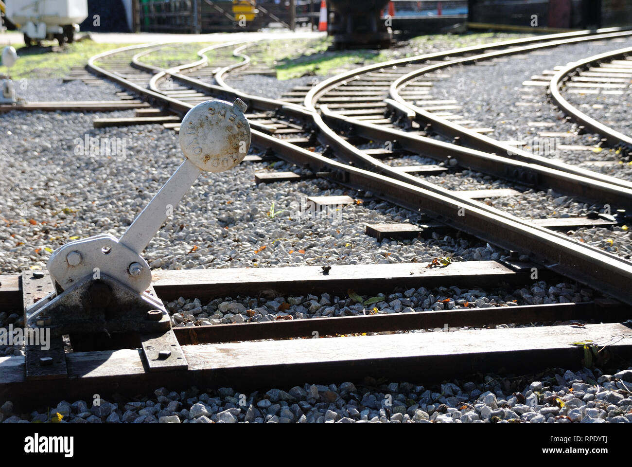 Narrow Gauge Railway Tracks Stock Photos & Narrow Gauge Railway Tracks