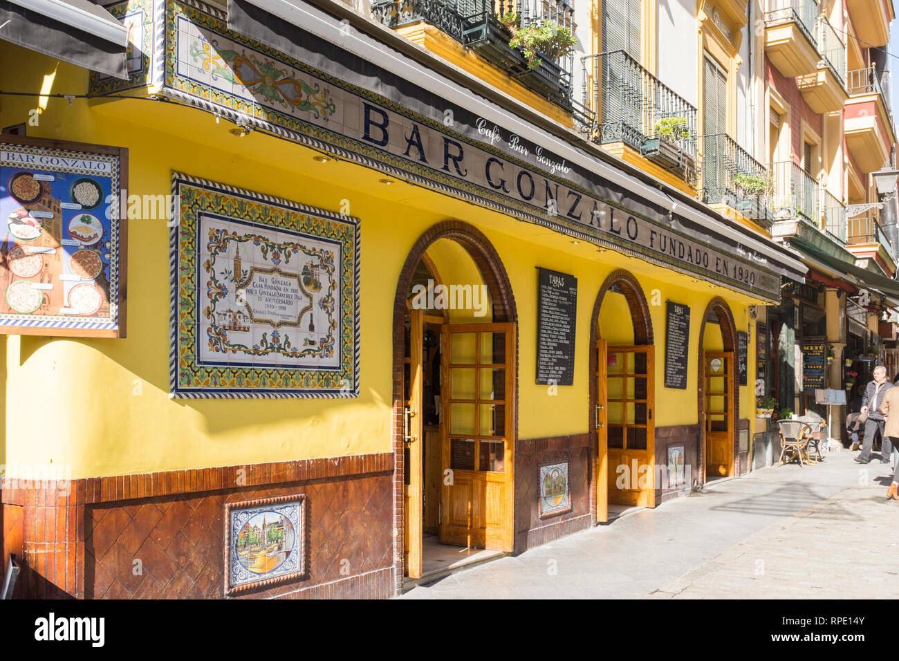 Tapas bar seville hires stock photography and images Alamy