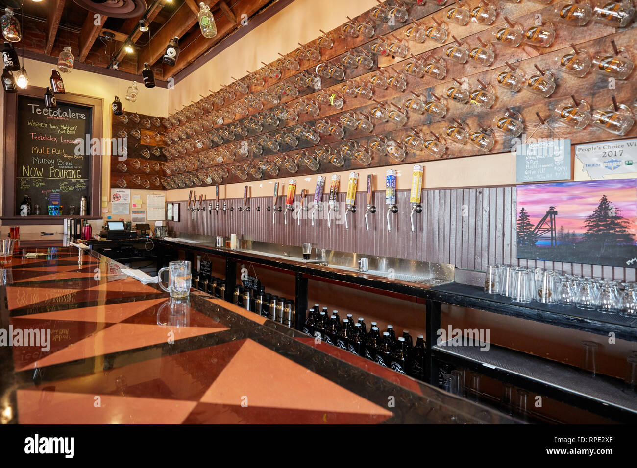Bar montana usa hires stock photography and images Alamy