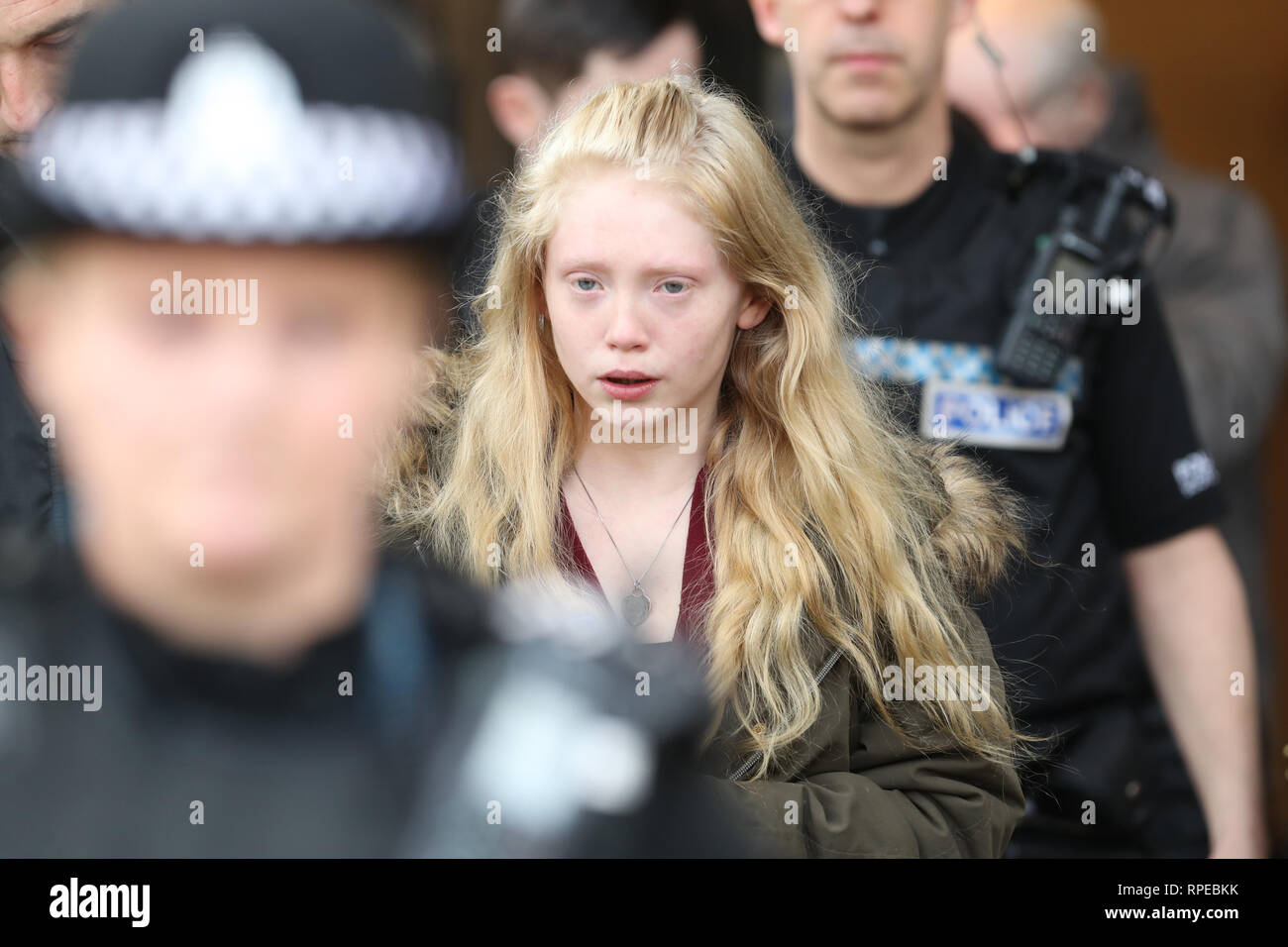 Georgina lochrane at the high court in glasgow hi-res stock photography ...